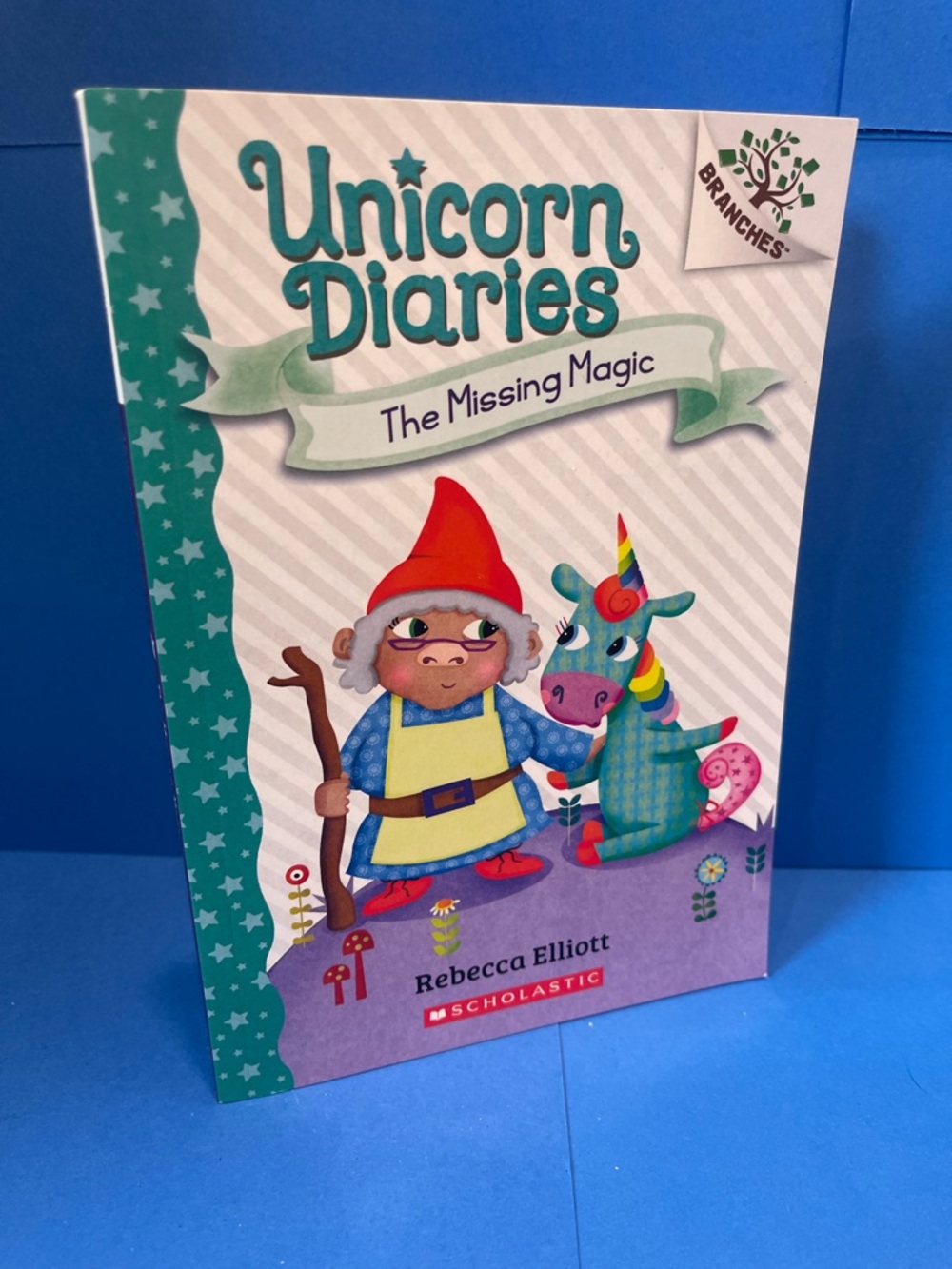 Scholastic Unicorn Diaries Book — Teal, Purple, White